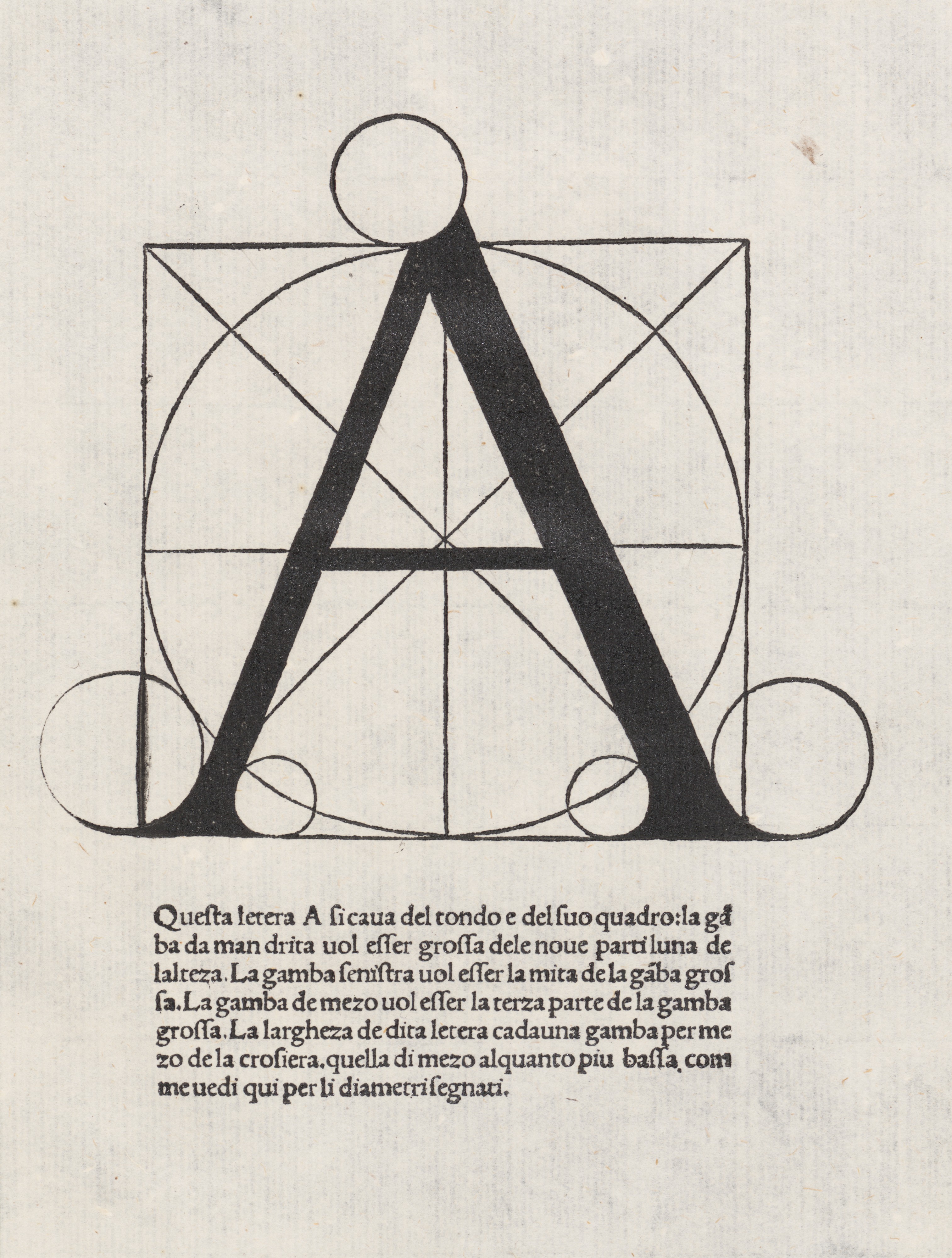 Typographic A